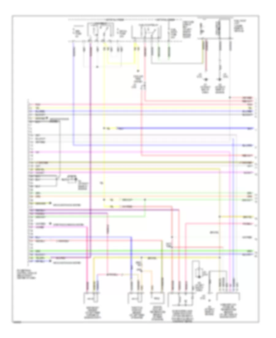 3 0L Engine Performance Wiring Diagram 1 of 3 for Mazda MPV ES 2006