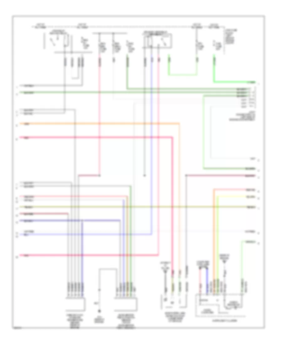 2 3L Engine Performance Wiring Diagram 2 of 4 for Mazda 5 Sport 2008