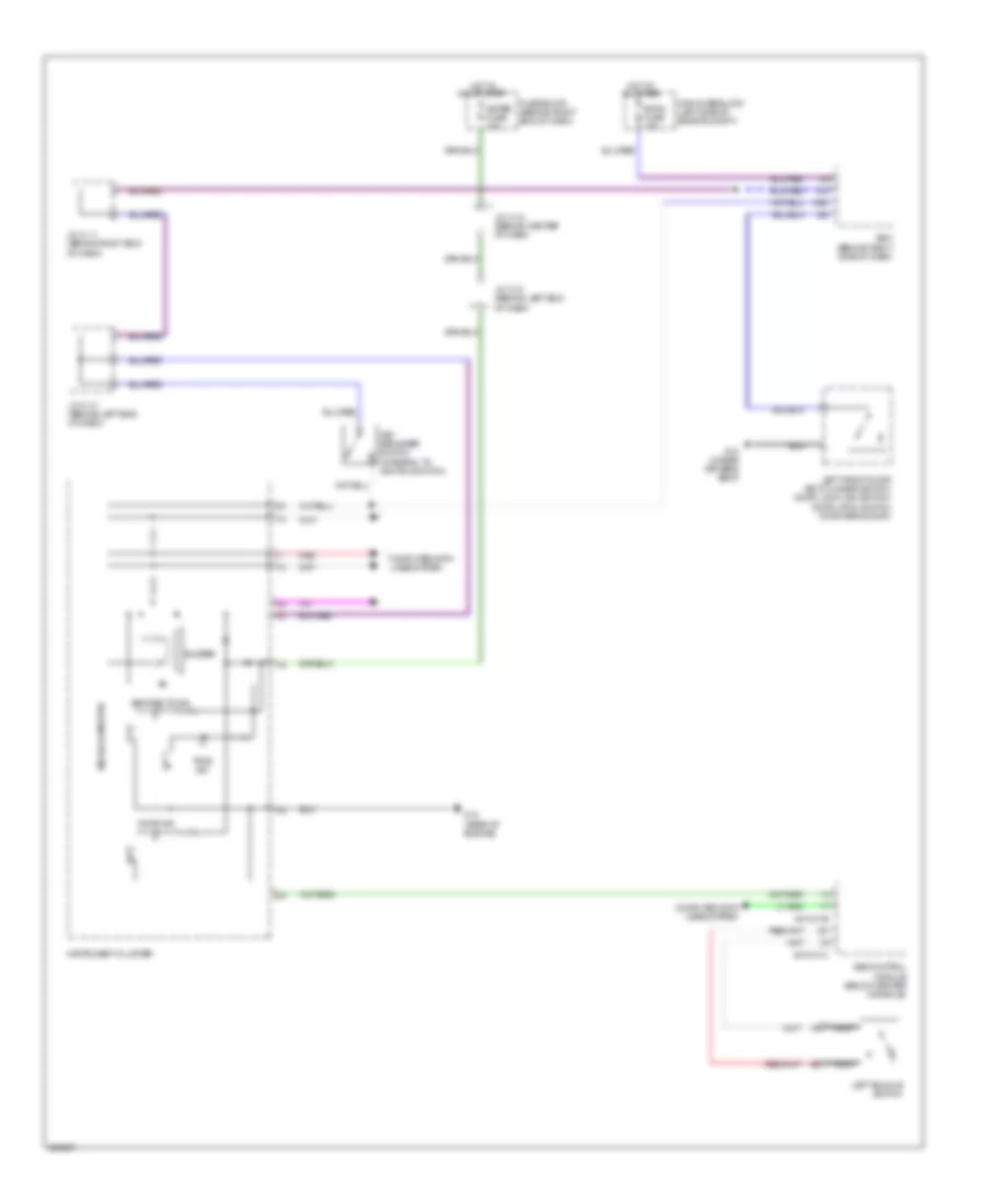 Chime Wiring Diagram for Mazda 5 Sport 2008