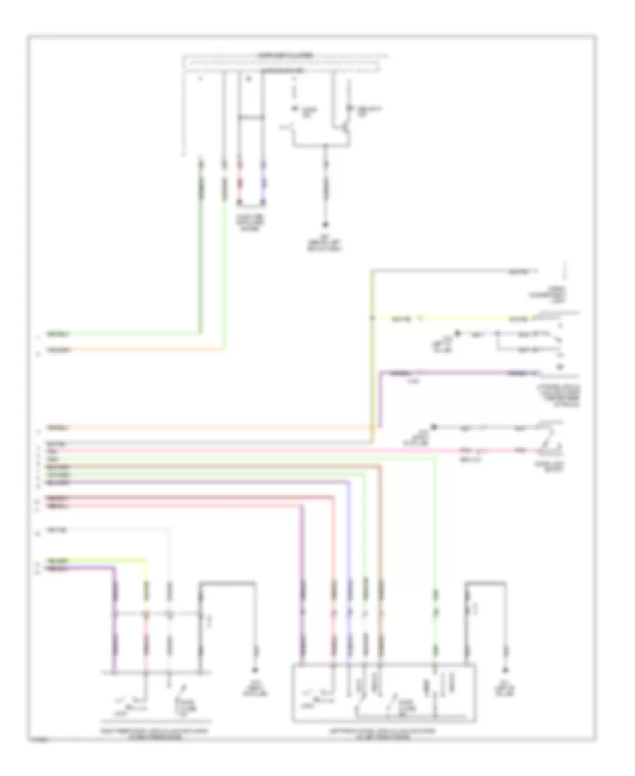 Forced Entry Wiring Diagram 2 of 2 for Mazda 2 Sport 2014