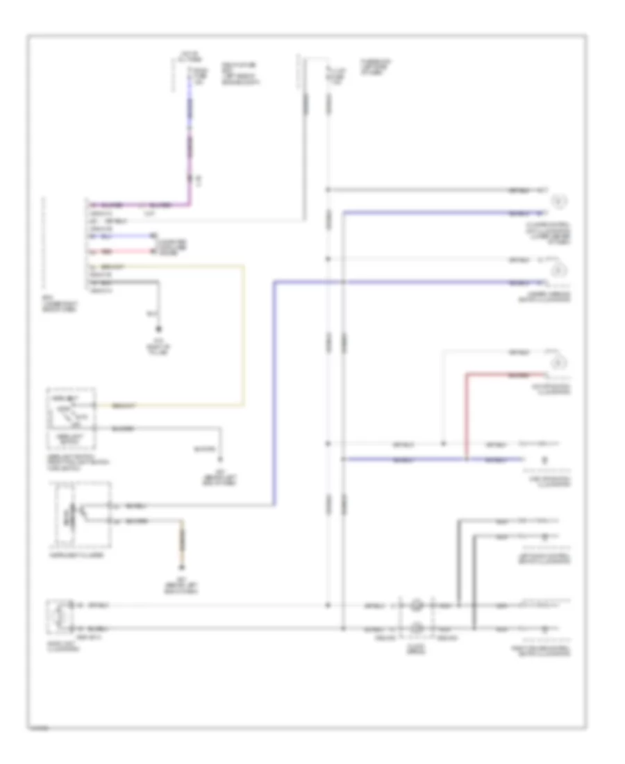 Instrument Illumination Wiring Diagram for Mazda 2 Sport 2014