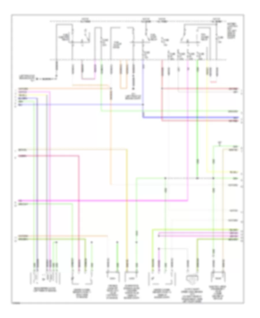 2 5L Engine Performance Wiring Diagram Except Hybrid 2 of 4 for Mazda Tribute s Sport 2009