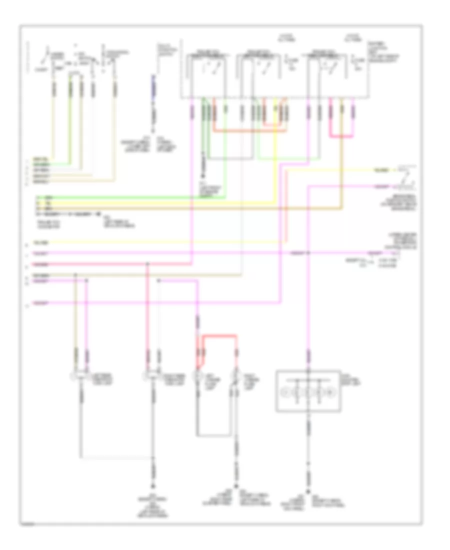 Exterior Lamps Wiring Diagram 2 of 2 for Mazda Tribute s Sport 2009