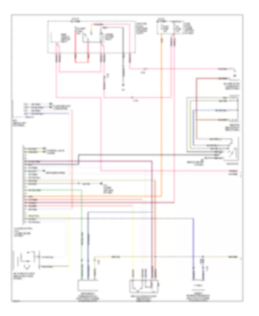 Manual AC Wiring Diagram (1 of 2) for Mazda CX-7 i SV 2011