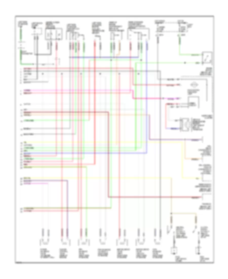 1 6L Engine Performance Wiring Diagrams 2 of 2 for Mazda MX 3 1995