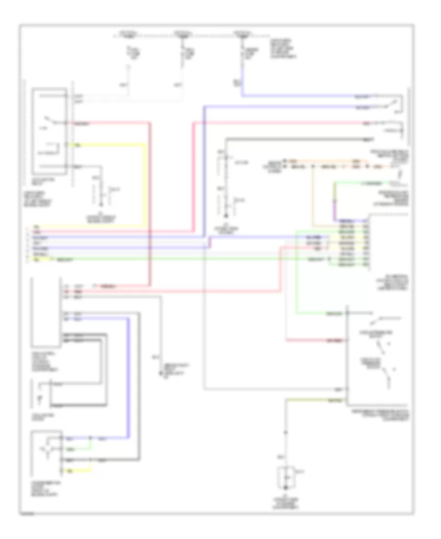 Manual A C Wiring Diagram 2 of 2 for Mazda MPV LX 2006
