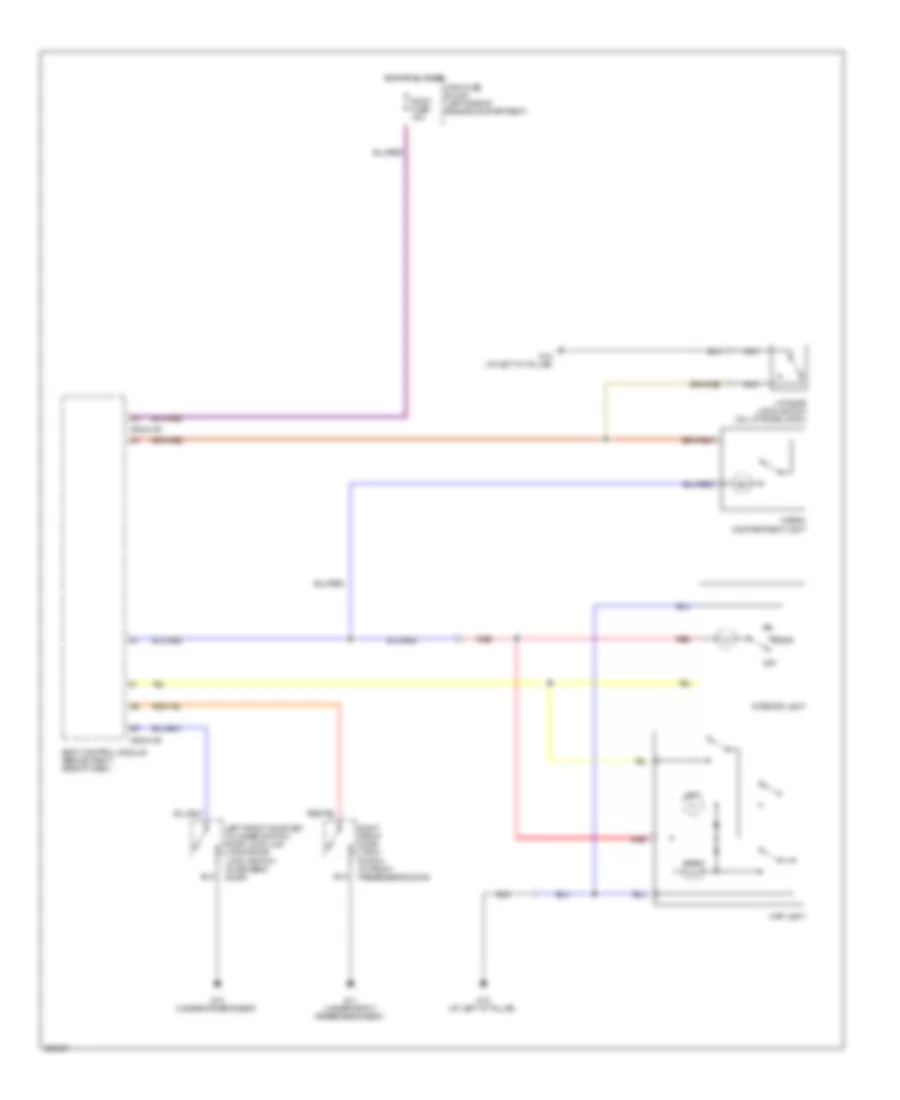 Courtesy Lamp Wiring Diagram for Mazda 5 Touring 2008