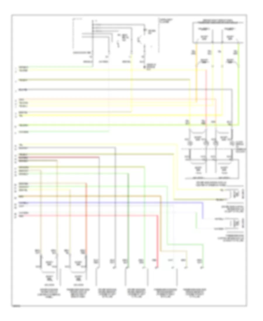 Supplemental Restraints Wiring Diagram (2 of 2) for Mazda 5 Touring 2008