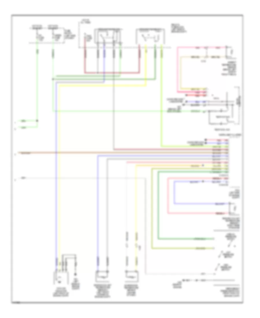 Manual AC Wiring Diagram (2 of 2) for Mazda 2 Touring 2014