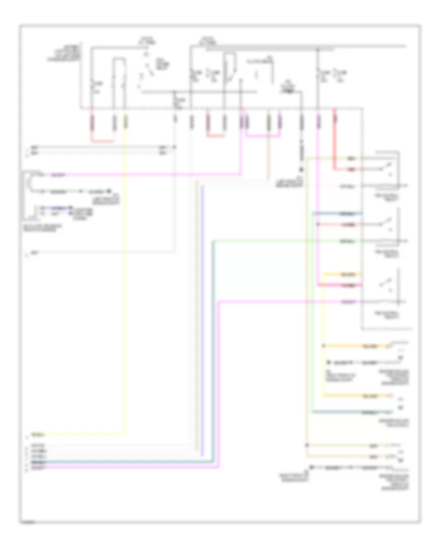 Air Conditioning Wiring Diagram, Hybrid (4 of 4) for Mazda Tribute s Touring 2009