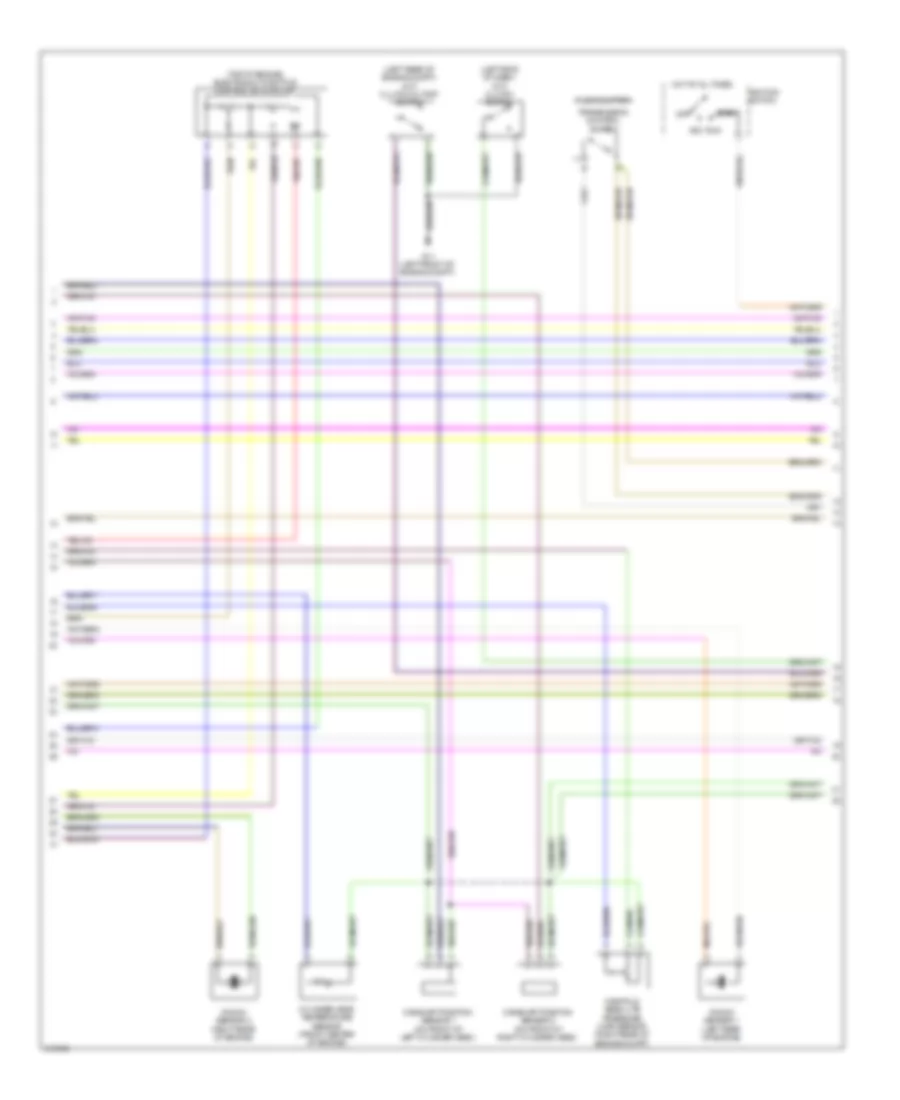 3.0L, Engine Performance Wiring Diagram (2 of 5) for Mazda Tribute s Touring 2009