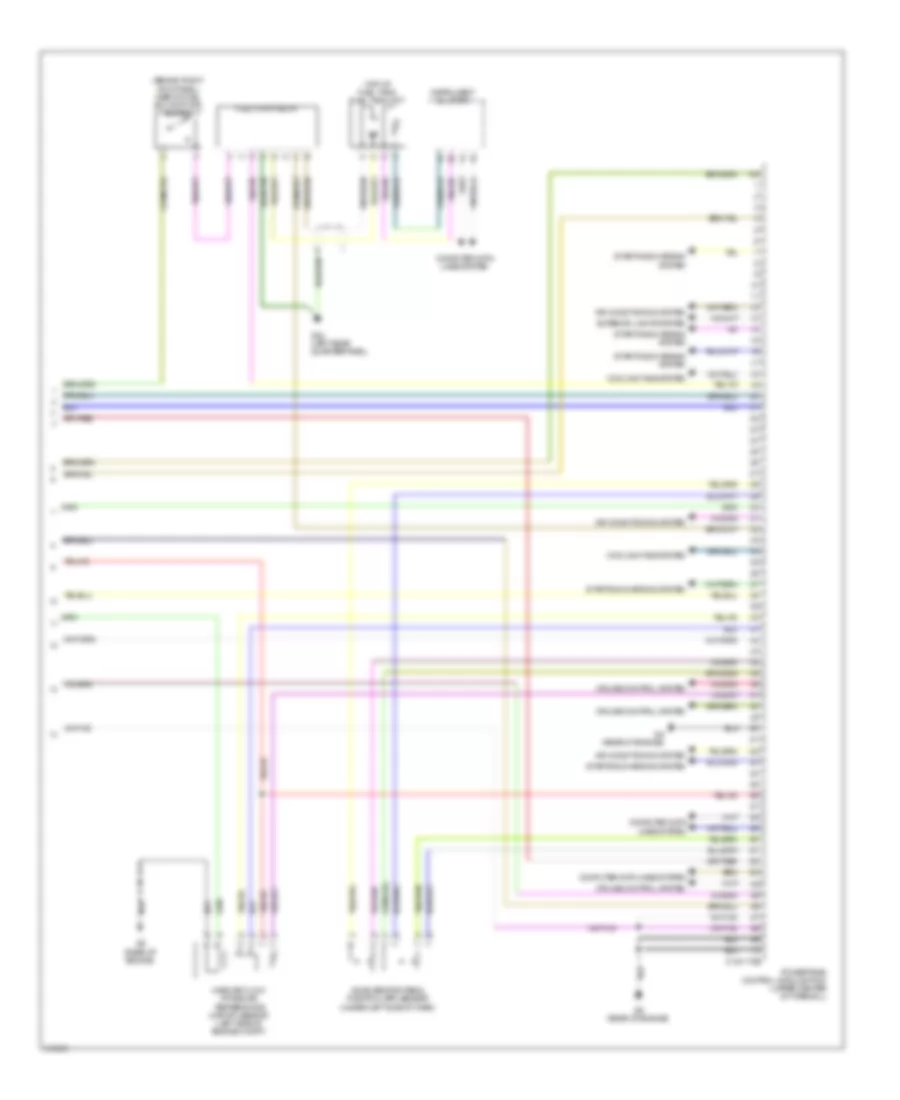 3.0L, Engine Performance Wiring Diagram (5 of 5) for Mazda Tribute s Touring 2009