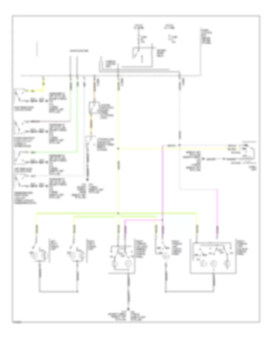 Courtesy Lamps Wiring Diagram for Mazda Tribute s Touring 2009