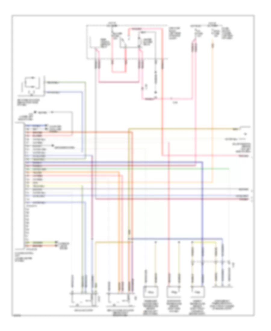 Automatic A C Wiring Diagram 1 of 2 for Mazda CX 7 i Touring 2011
