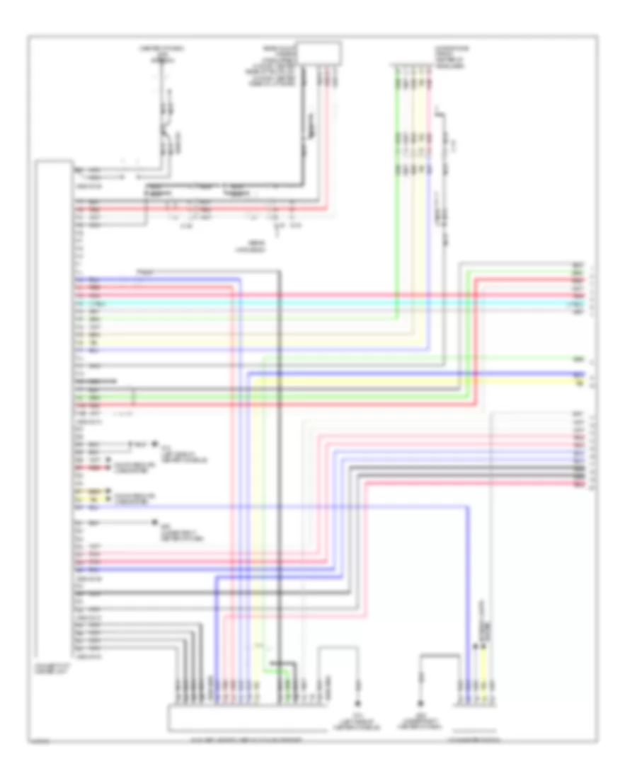 Navigation Wiring Diagram, with Bose (1 of 5) for Mazda 3 Grand Touring 2014
