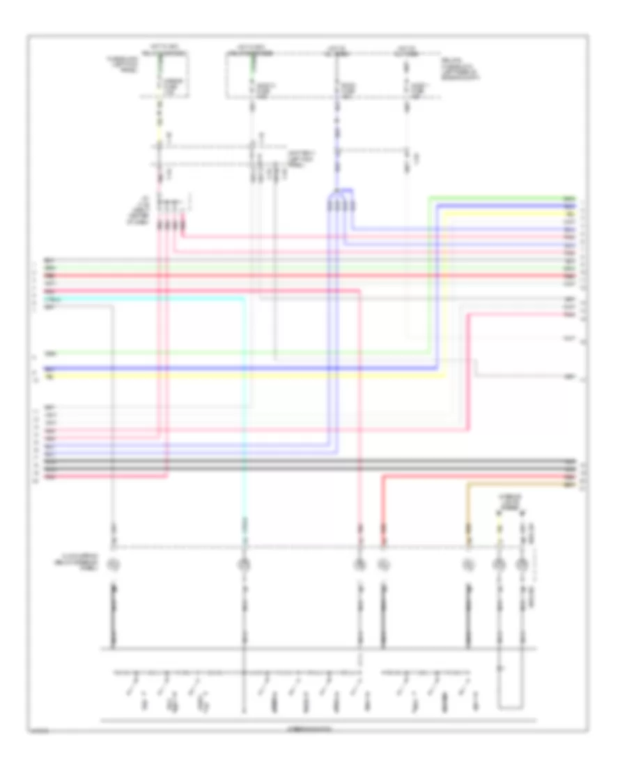 Navigation Wiring Diagram, with Bose (2 of 5) for Mazda 3 Grand Touring 2014