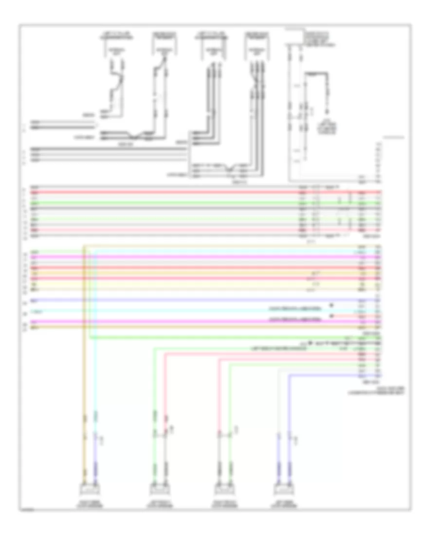 Radio Wiring Diagram, with Bose (5 of 5) for Mazda 3 Grand Touring 2014