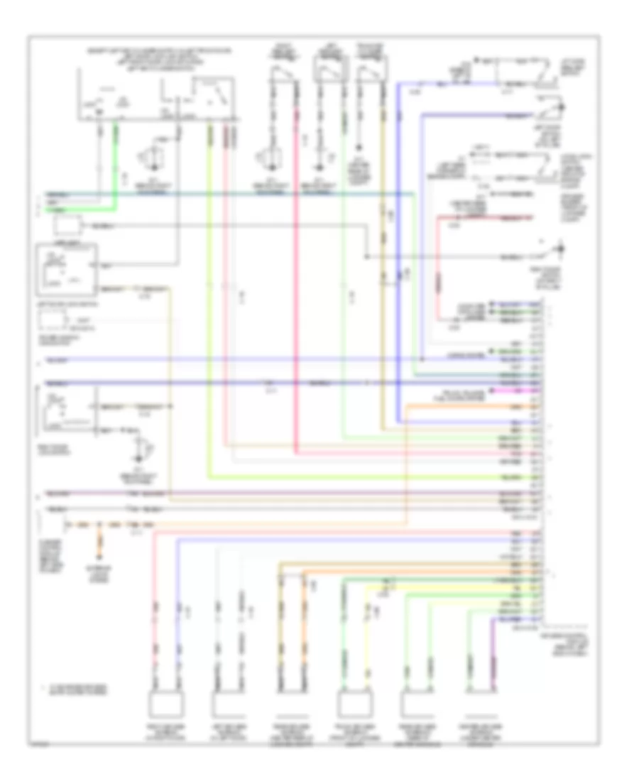 Forced Entry Wiring Diagram 2 of 2 for Mazda MX 5 Miata Grand Touring 2012