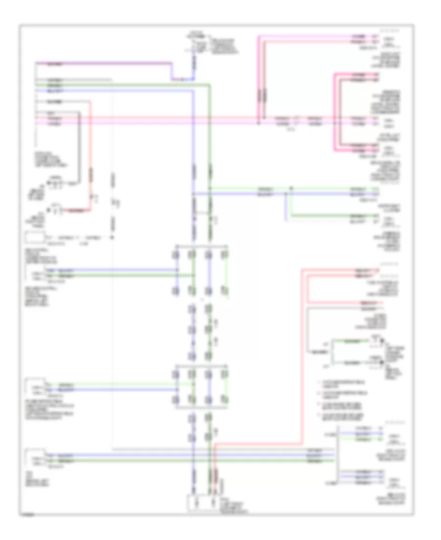 Computer Data Lines Wiring Diagram for Mazda MX-5 Miata Grand Touring 2012