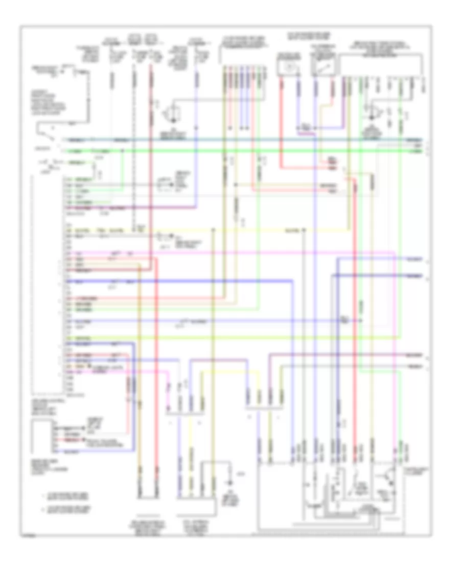 Power Door Locks Wiring Diagram 1 of 2 for Mazda MX 5 Miata Grand Touring 2012