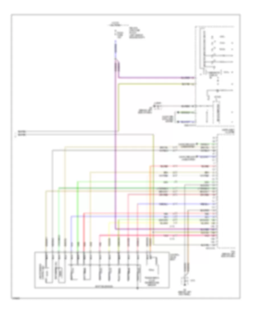 Transmission Wiring Diagram (2 of 2) for Mazda MX-5 Miata Grand Touring 2012