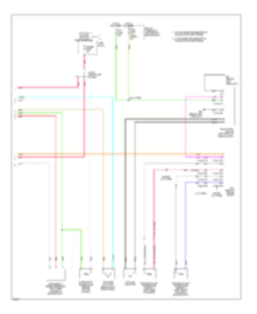 Manual A C Wiring Diagram 2 of 2 for Mazda 3 i Sport 2010