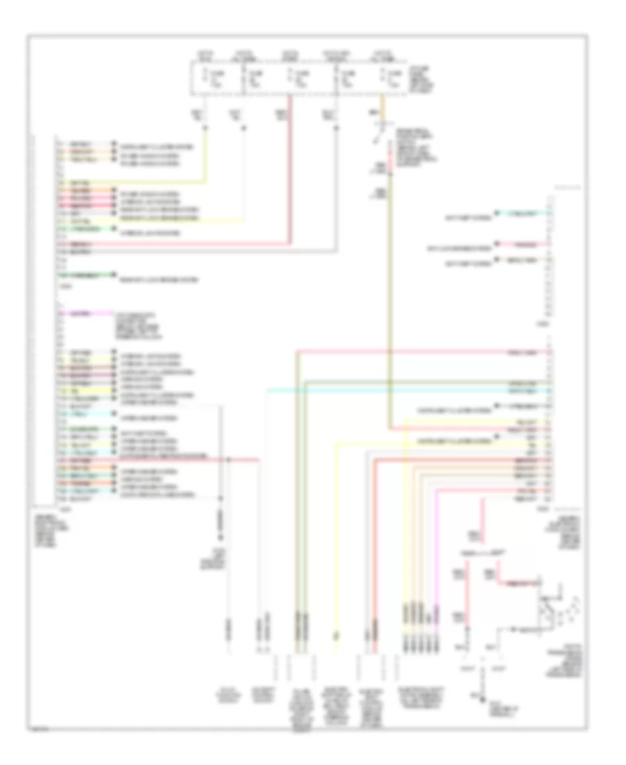 Generic Electronic Module Wiring Diagram for Mazda BSX 1999 2500