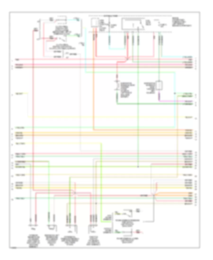 2 5L Engine Performance Wiring Diagrams 2 of 4 for Mazda BSX 1999 2500