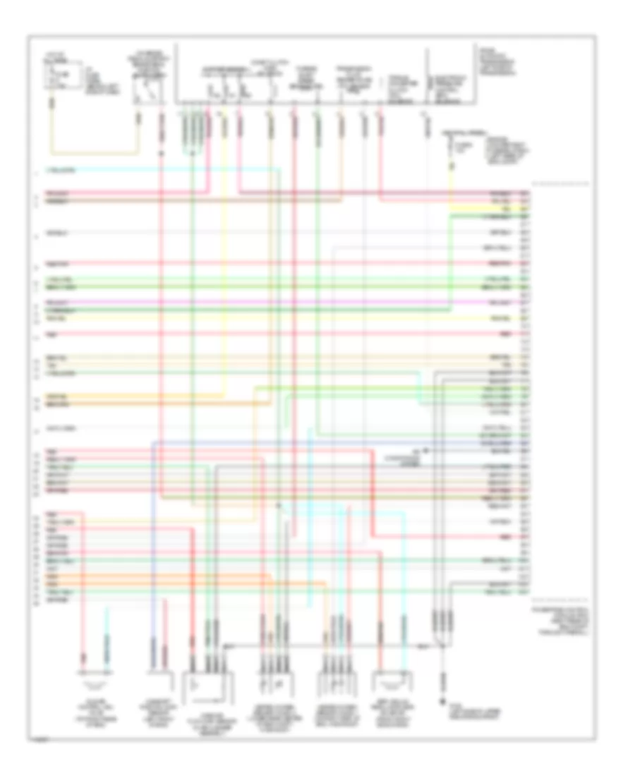 2 5L Engine Performance Wiring Diagrams 4 of 4 for Mazda BSX 1999 2500