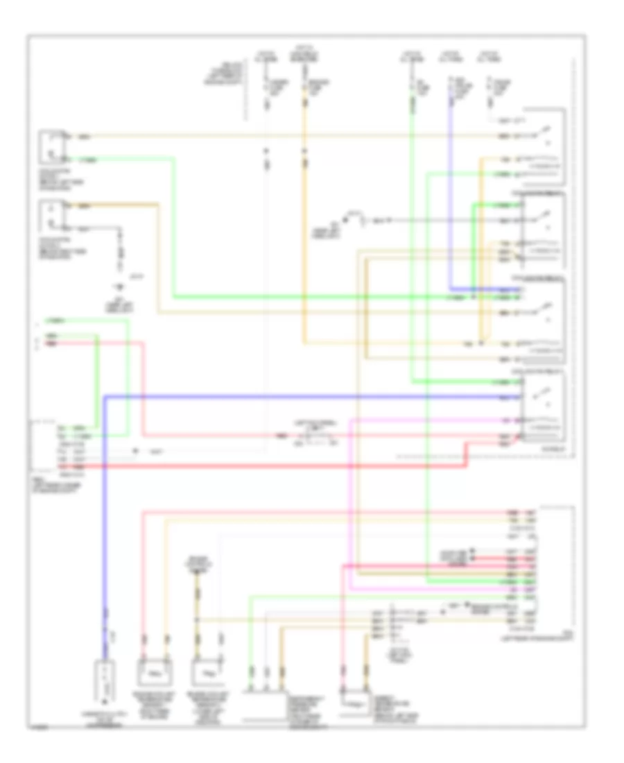 Manual AC Wiring Diagram (2 of 2) for Mazda 3 Sport 2014