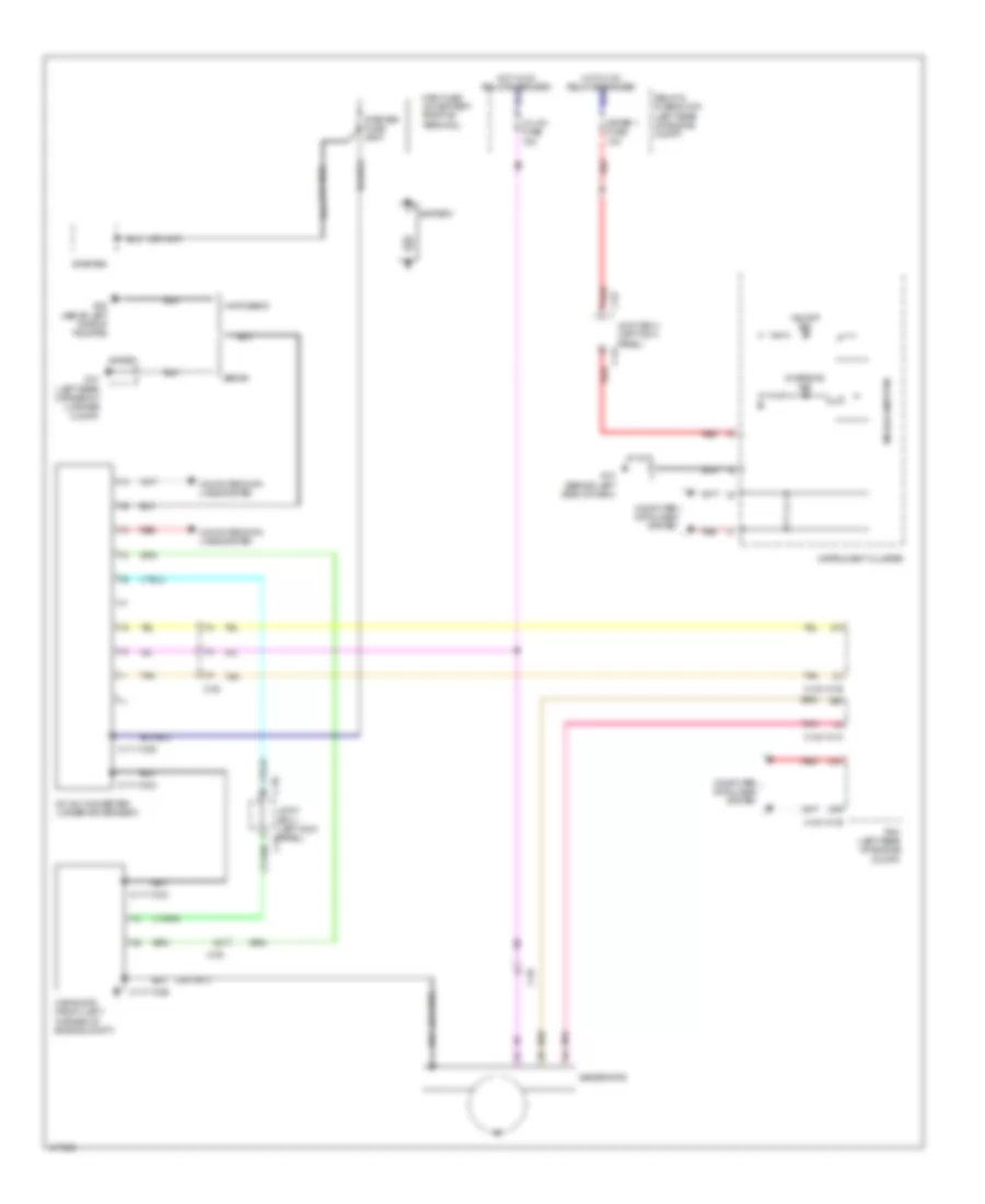 Charging Wiring Diagram with I ELOOP for Mazda 3 Sport 2014