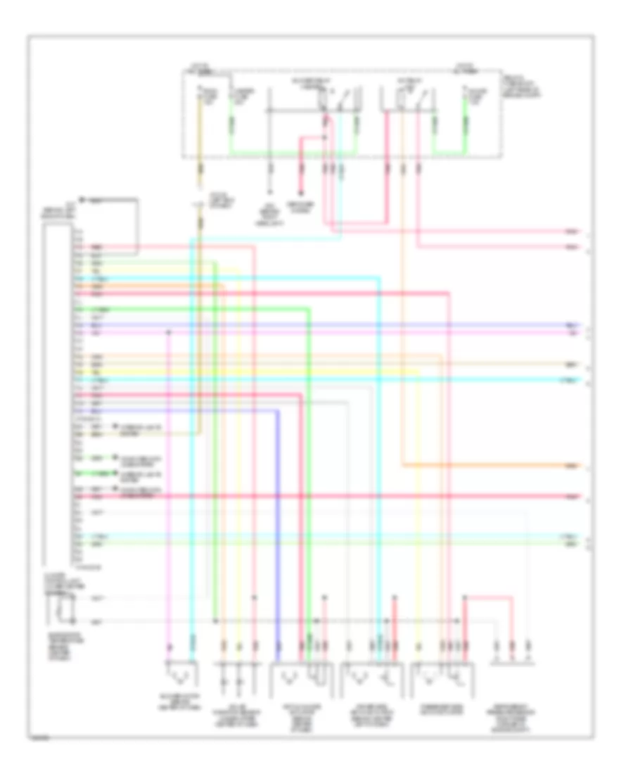 Automatic A C Wiring Diagram 1 of 2 for Mazda 3 i SV 2010