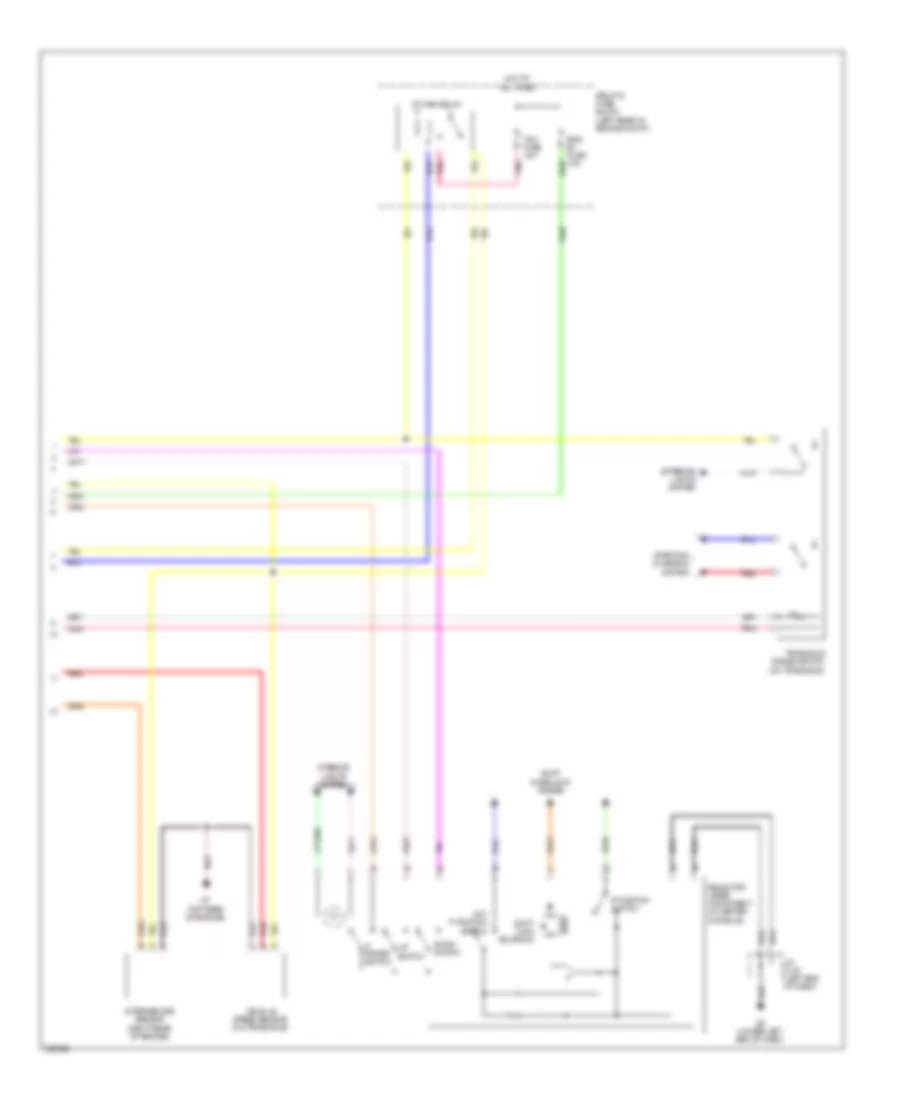 Transmission Wiring Diagram (2 of 2) for Mazda 3 i SV 2010