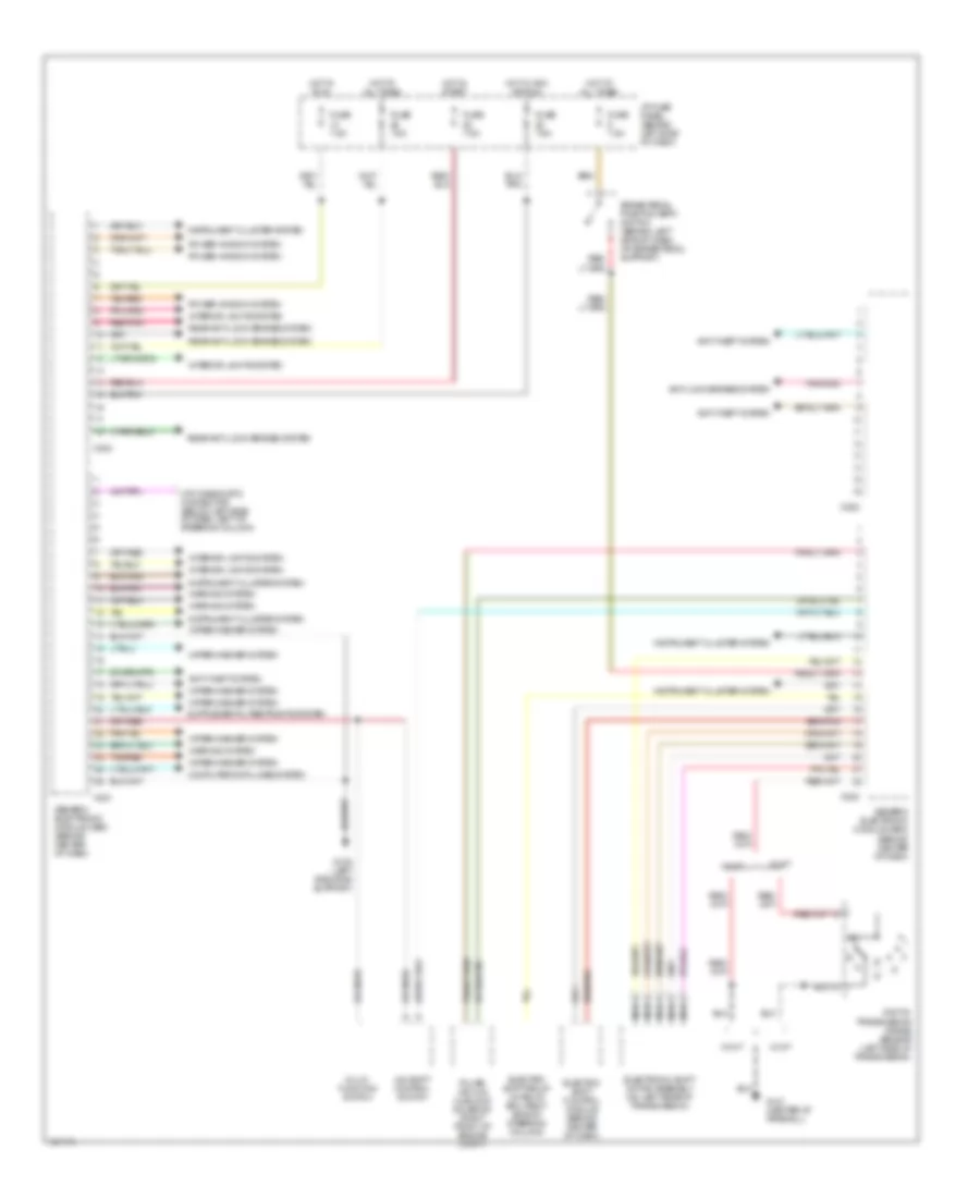 Generic Electronic Module Wiring Diagram for Mazda BTL 1999 2500