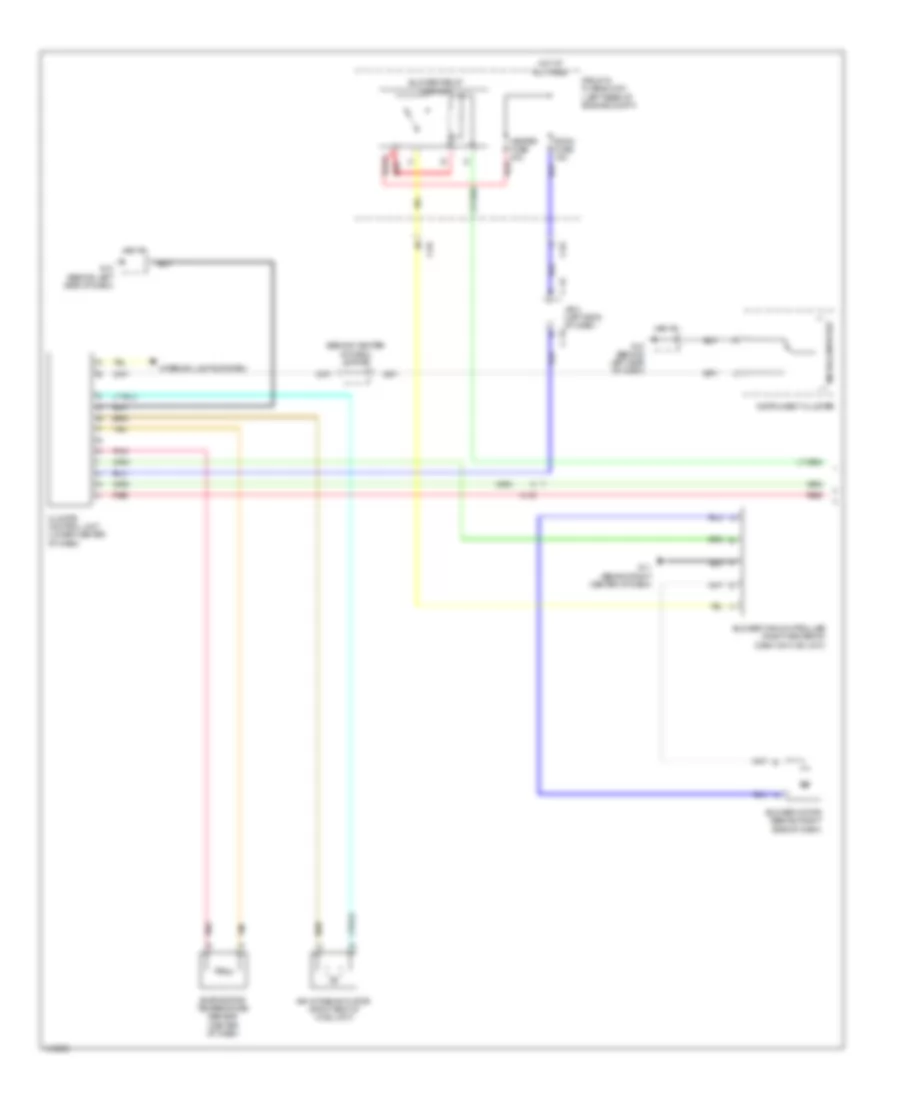 Manual AC Wiring Diagram (1 of 2) for Mazda 3 SV 2014