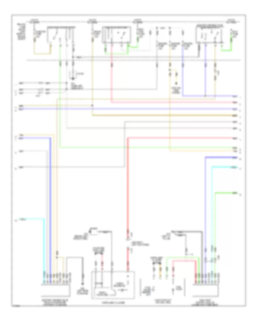 2.0L SKYACTIV, Engine Performance Wiring Diagram (3 of 5) for Mazda 3 SV 2014