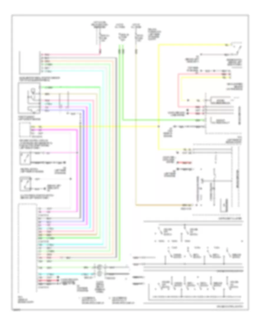 2.3L Turbo, Cruise Control Wiring Diagram for Mazda 3 i Touring 2010