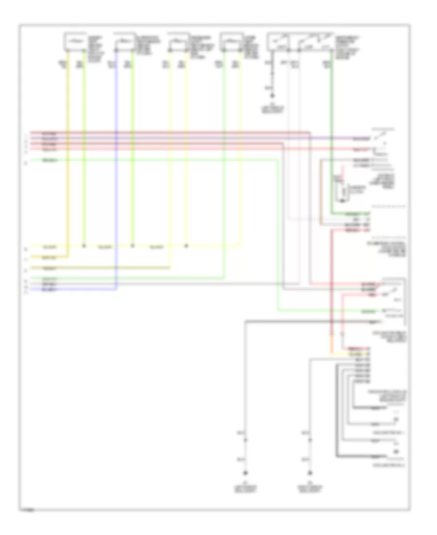 3.0L, Automatic AC Wiring Diagram (2 of 2) for Mazda 6 i 2003
