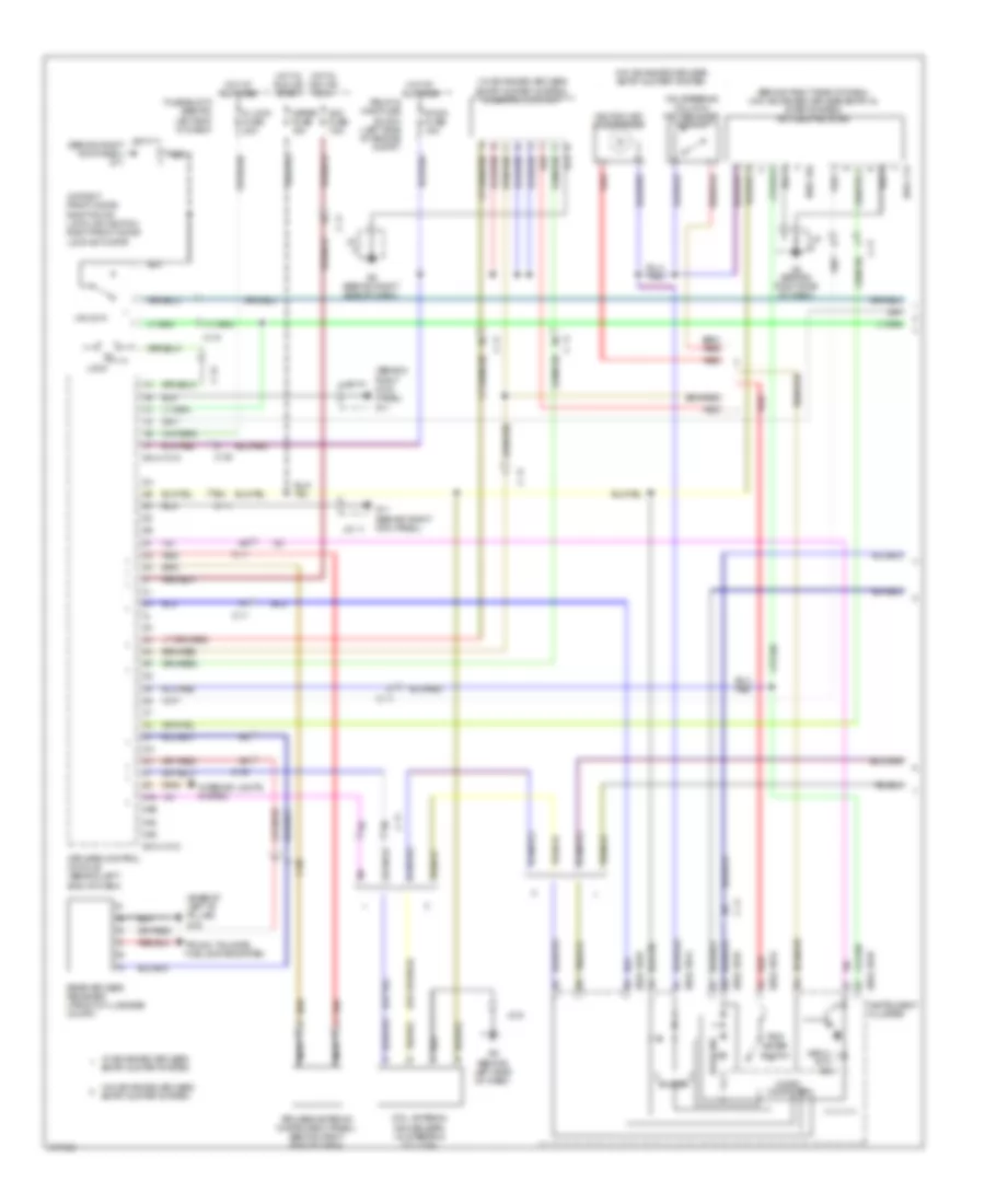 Forced Entry Wiring Diagram 1 of 2 for Mazda MX 5 Miata Touring 2012