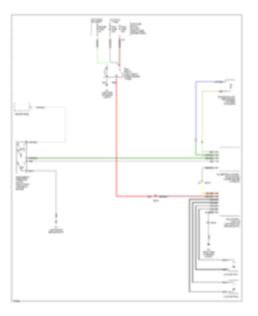 3.0L, Cooling Fan Wiring Diagram for Mazda 6 s 2003