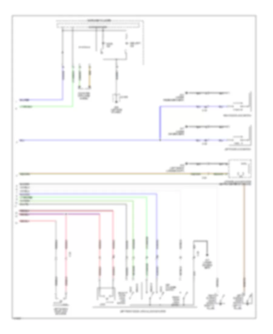Forced Entry Wiring Diagram (2 of 2) for Mazda 5 Grand Touring 2014