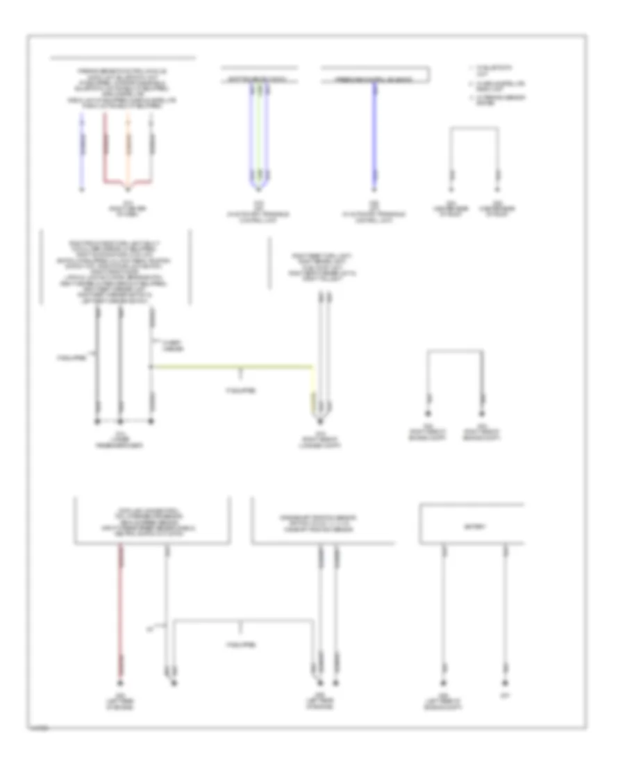 Ground Distribution Wiring Diagram (2 of 2) for Mazda 5 Grand Touring 2014