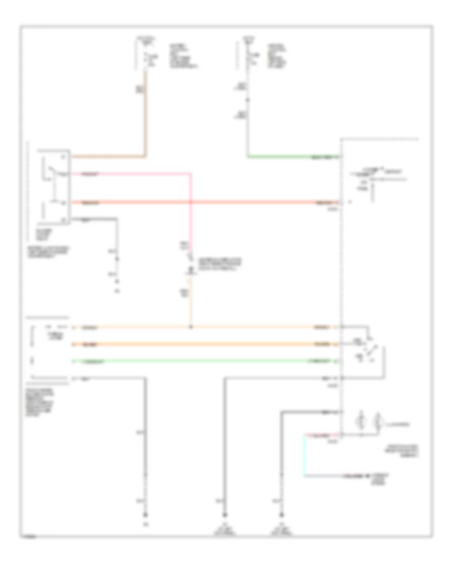 Heater Wiring Diagram for Mazda B2003 2300