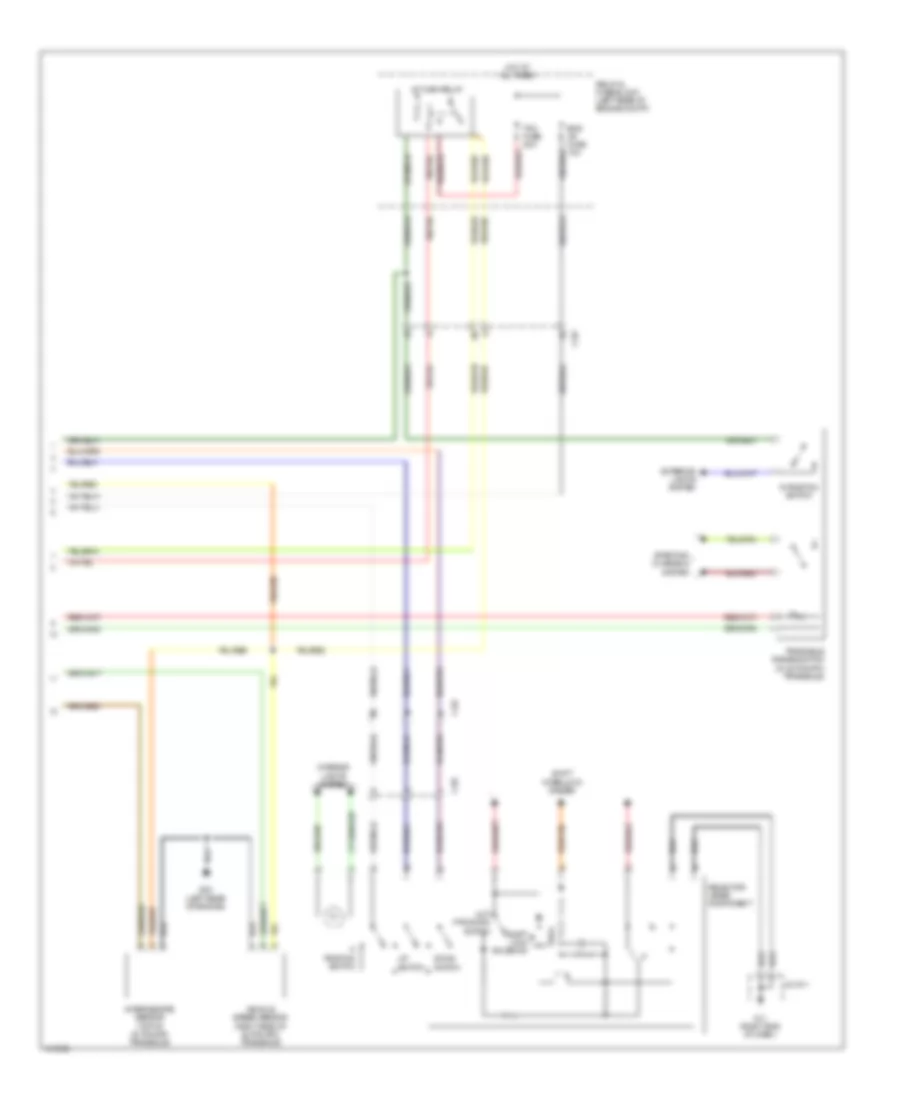 Transmission Wiring Diagram (2 of 2) for Mazda 5 Sport 2014