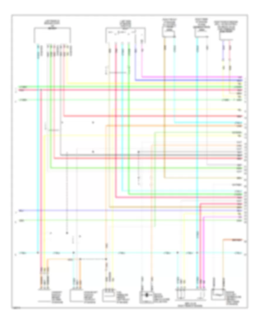 2.3L Turbo, Engine Performance Wiring Diagram (3 of 4) for Mazda 3 s Sport 2010