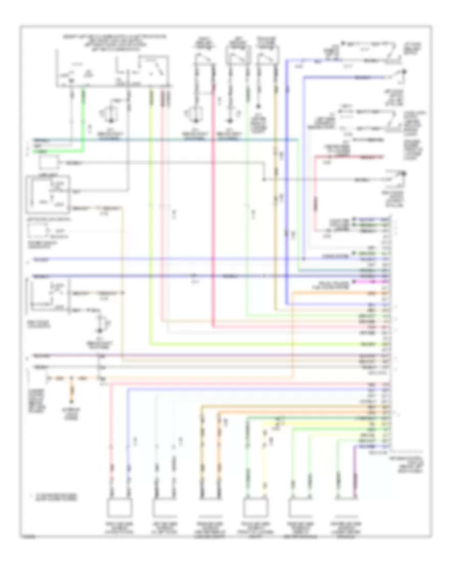 Forced Entry Wiring Diagram 2 of 2 for Mazda MX 5 Miata Grand Touring 2011