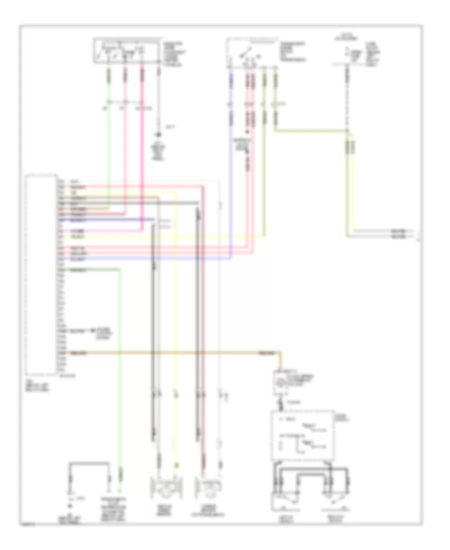 Transmission Wiring Diagram 1 of 2 for Mazda MX 5 Miata Grand Touring 2011