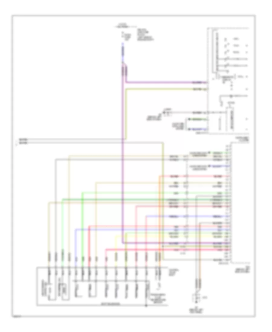 Transmission Wiring Diagram (2 of 2) for Mazda MX-5 Miata Grand Touring 2011