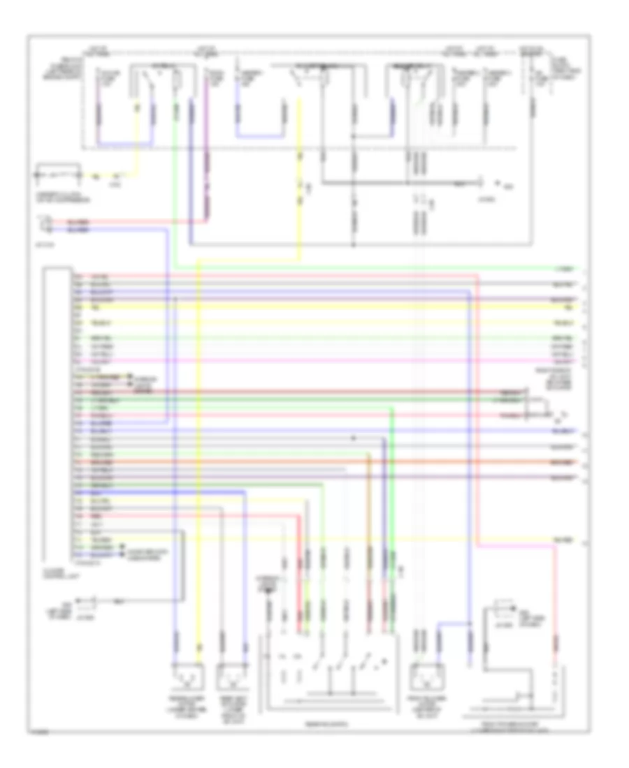 Automatic A C Wiring Diagram 1 of 2 for Mazda 5 Touring 2014