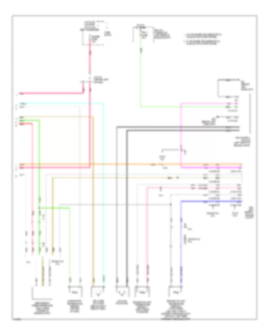 Manual AC Wiring Diagram (2 of 2) for Mazda 3 i Grand Touring 2013